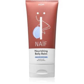 Naif Mom Nourishing Belly Balm balsam pentru corp impotriva vergeturilor - imagine 2